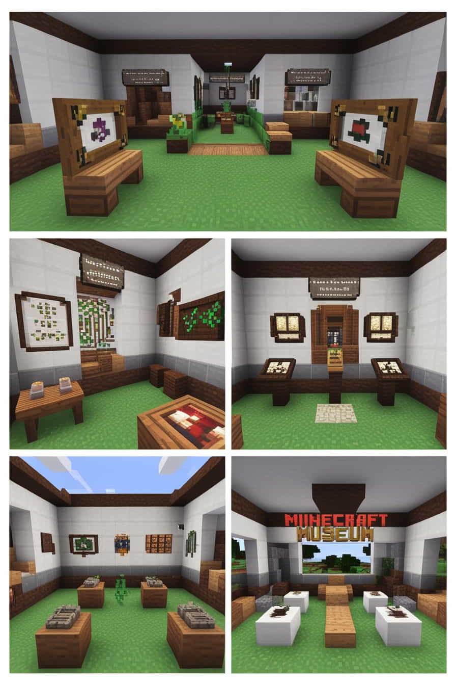 a minecraft museum to showcase all your achievements  (2) 