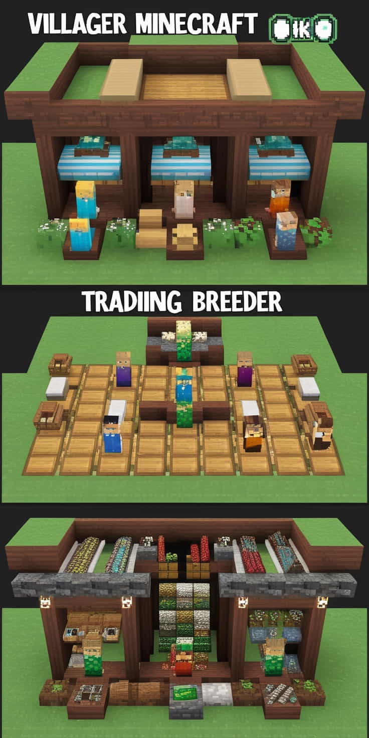 a villager minecraft breeder to keep your trading hall 3 