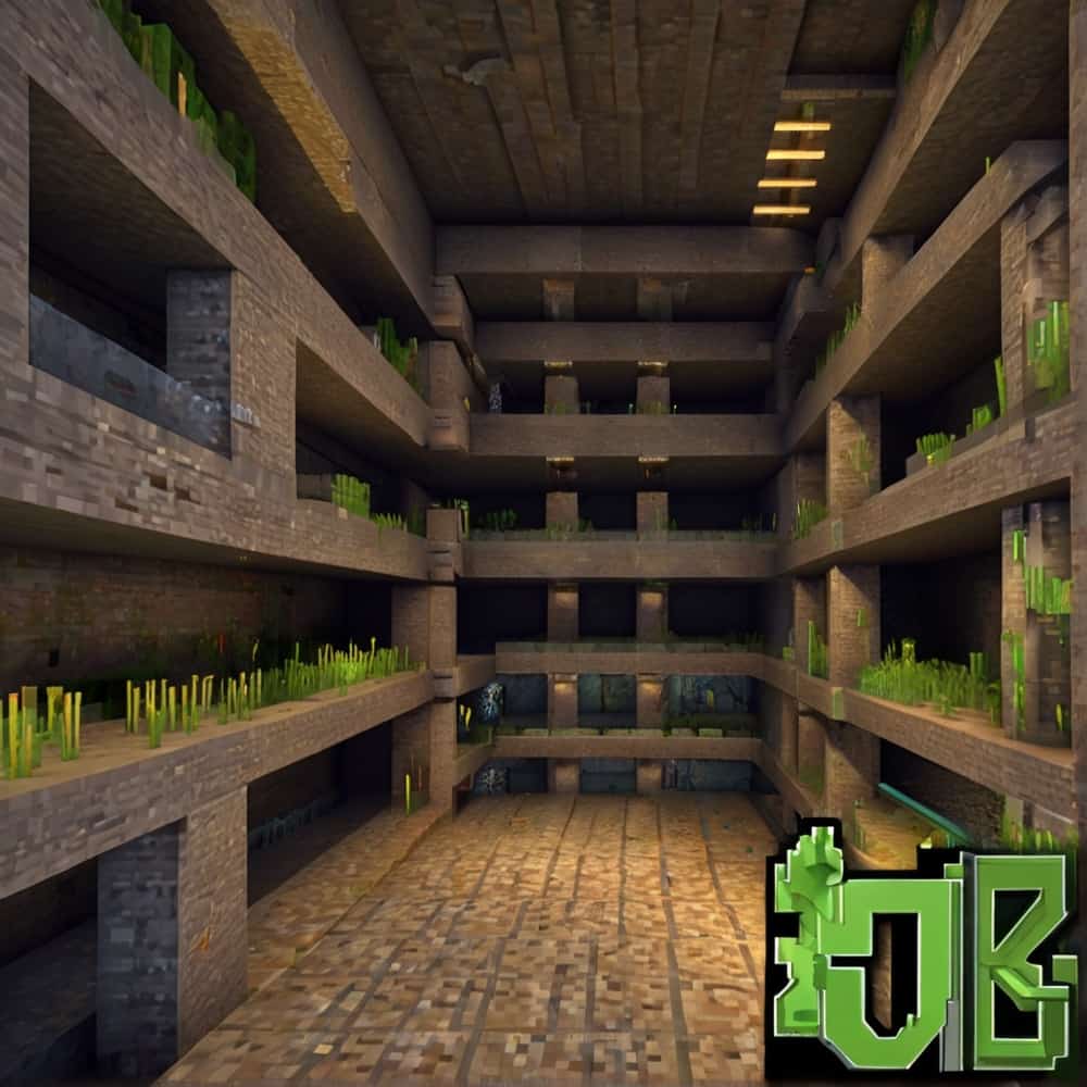 minecraft building ideas an underground fortress with a sprawling bunker system 1 