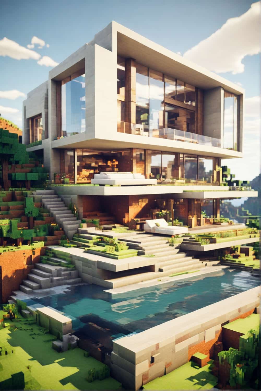 minecraft-house-ideas-with-a-sleek-modern-villa-2