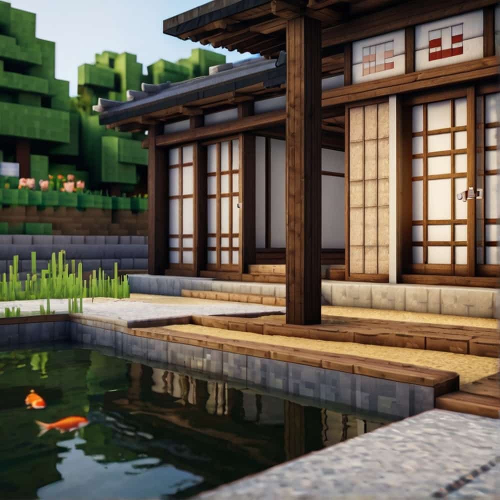 minecraft house ideas with a traditional japanese house 2 